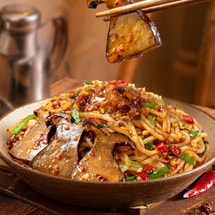 Rice Noodles With Yunnan Porcini Mushroom Sauce , 11.32 oz【 Yami Exclusive】