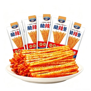 贤哥 辣条 脆辣条 辣片 面筋 14g*5包【70g】豆制品 香辣脆爽 解馋辣味小吃【巨脆巨香 过瘾 好吃】