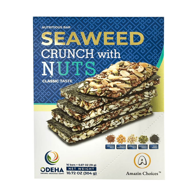 Seaweed Crunch with Nuts Classic 304g