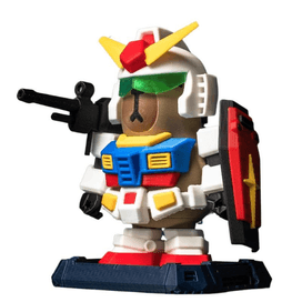 中国直送】遊び心たっぷりのちいかわうさぎガンダムマグネット組み立て