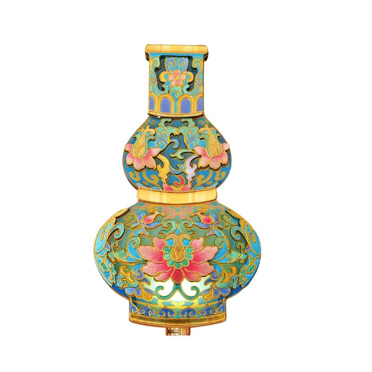 故宫 莲花 菊花 葫芦 旅行纪念品 * 1件 - Yami