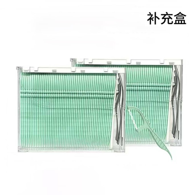 Automatic Touch Floss Box – Replaceable Cartridge Green 100pcs