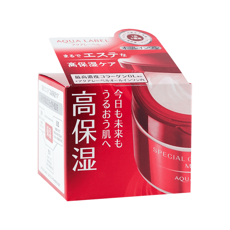 Aqua Label All-in-One Special Gel Cream Moist, 3.17 oz 13