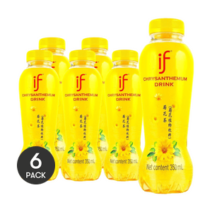 Chrysanthemum Drink Clear & Gentle Chrysanthemum Tea, Low-Sugar Recipe 11.8 fl oz *6【6 Packs】