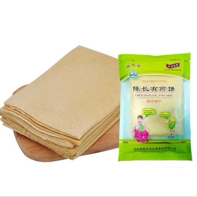【中國直郵】 陳長有 五糧煎餅 香甜軟糯 不加糖 東北特產手工煎餅 健康粗糧食品 50g×10袋