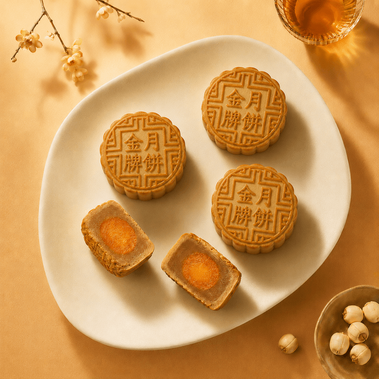 Mooncake Gift Box 80g*8pcs 640g 5