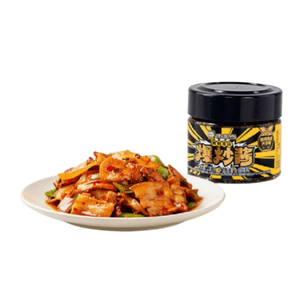 【中国直邮】 周黑鸭 爆炒酱麻辣香锅干锅料炒菜炒饭底料小炒酱230g*1罐