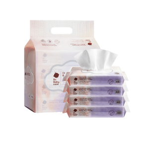 Cloud Whisper Baby Dry Wipes 192 count(pack of 4)