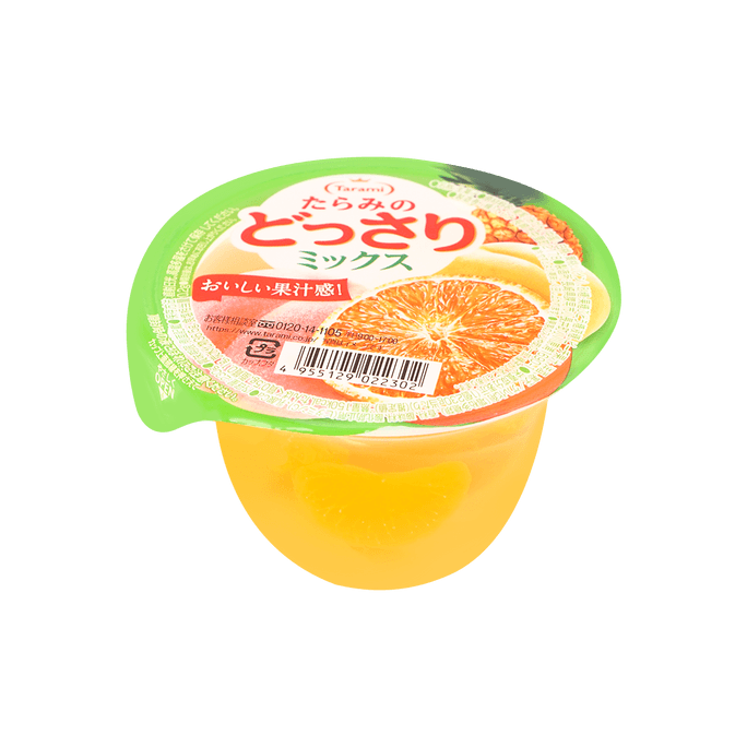 日本TARAMI塔啦蜜 水果果肉果凍 綜合水果口味 230g