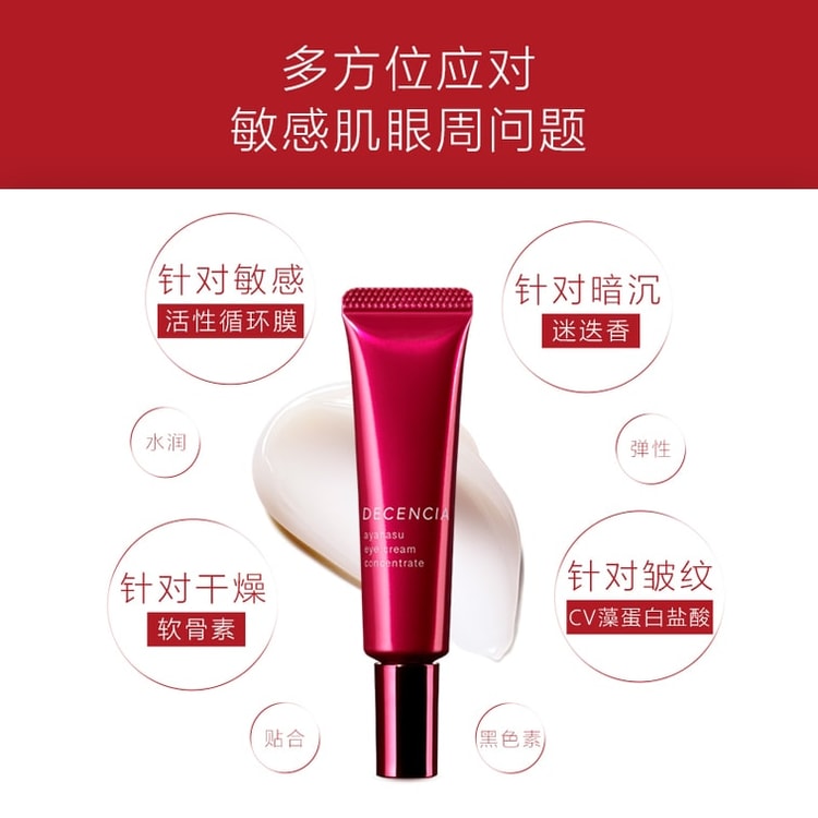 DECENCIA ayanasu eye cream concentrate DECENCIA ayanasu cream