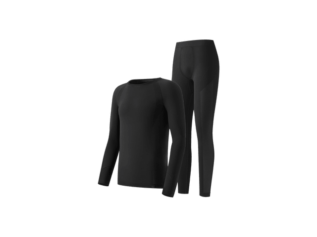 Beneunder Men's Crew Neck Long-Sleeve Heattech Thermal