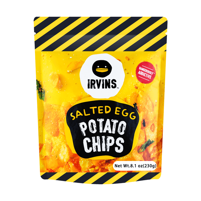 Salted Egg Potato Chips 230g