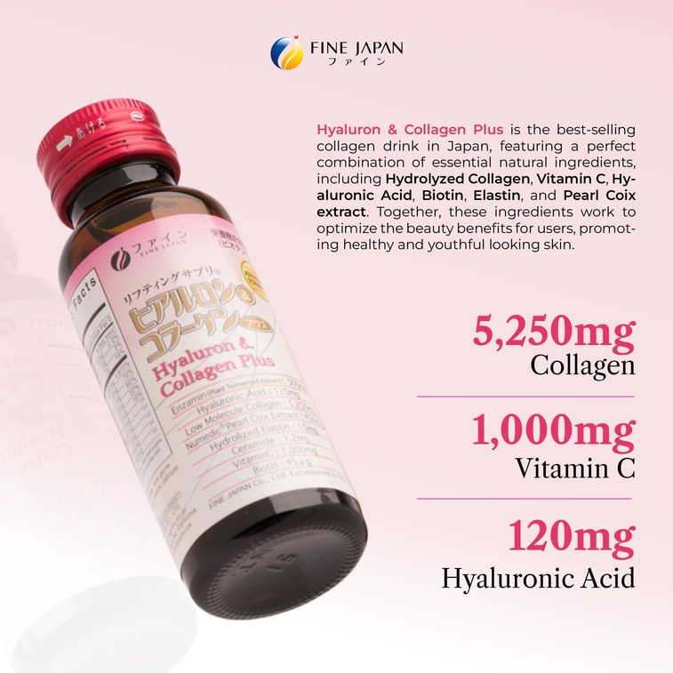 Hyaluron Collagen Drink 5250mg 3Bottles 5