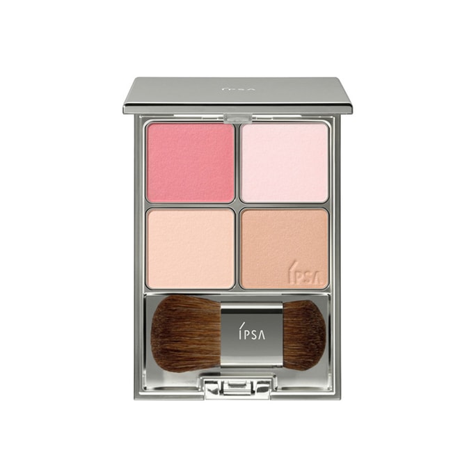 IPSA Four-color translucent color box blush contour highlighter 7.2g #101PK