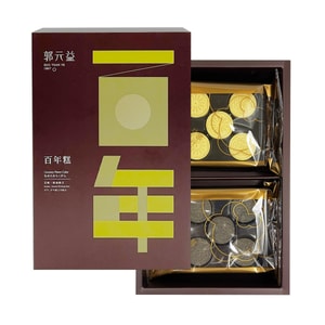 【台湾直邮】台湾 郭元益饼家 百年糕(麻油绿豆/芝麻) 180g 20入 [附提袋]