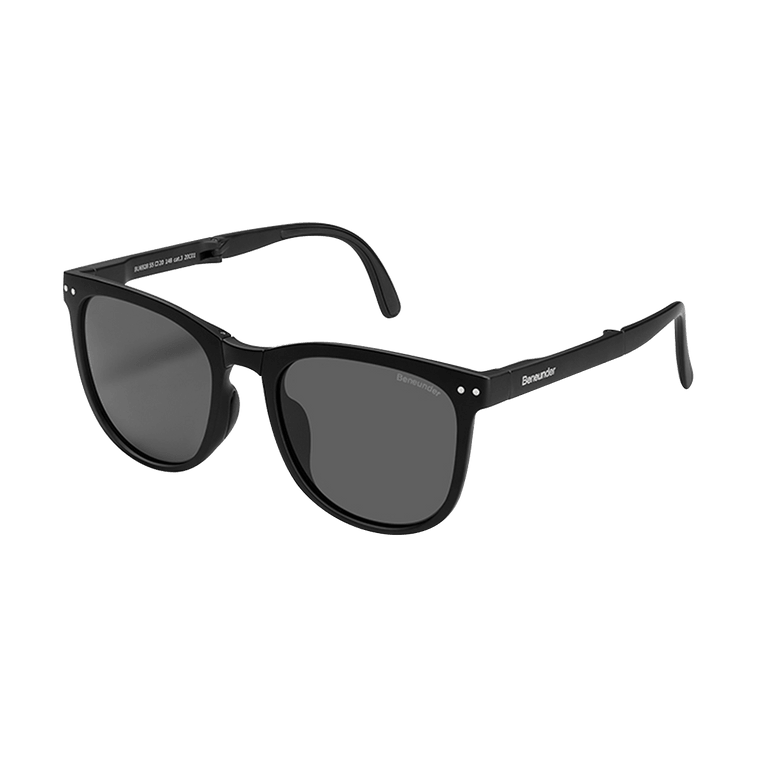 BENEUNDER蕉下 晝夜系列 超輕量可折疊太陽眼鏡 墨鏡 男女 墨色黑 3