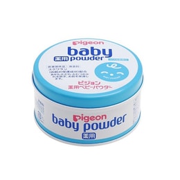PIGEON Medicinal Baby Powder Blue Can 150g