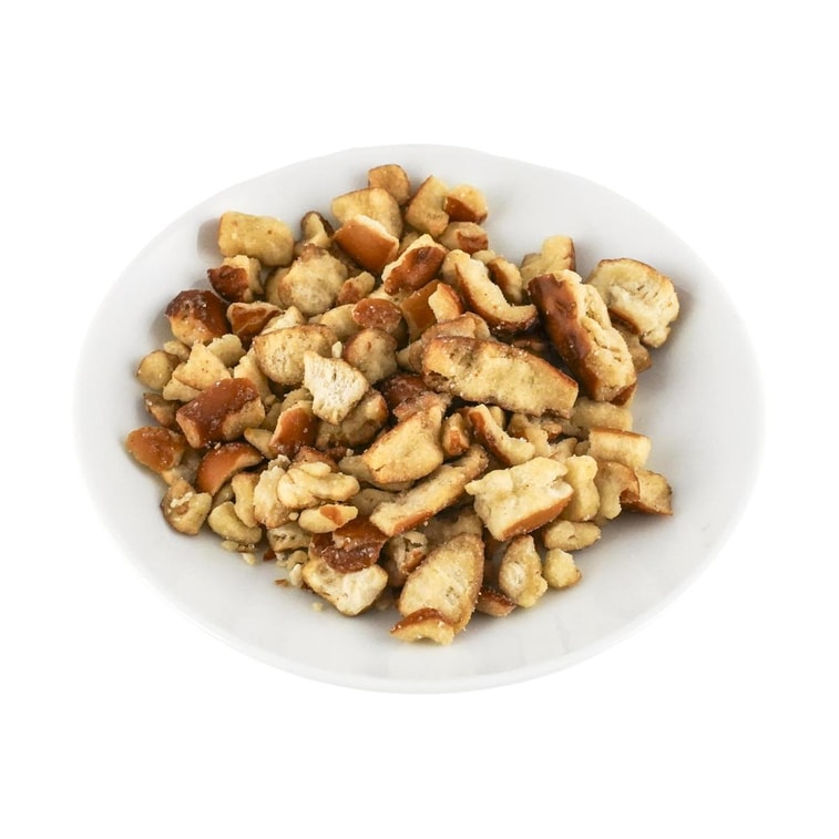 米惦 碱水面包干 海盐焦糖味 60g【低油低盐健康零食】【网红爆款】 4