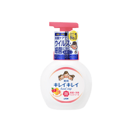 일본 항균 가정용 소독제 거품 손 비누 어린이에게 안전 #과일 맛
