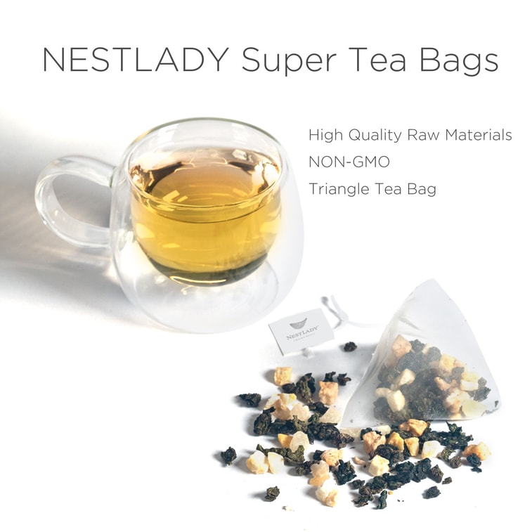 美国 NestLady雍容燕窝 蜜桃乌龙茶 无糖 减肥瘦身 清新茶包 20袋 70g【清仓秒杀价】 3