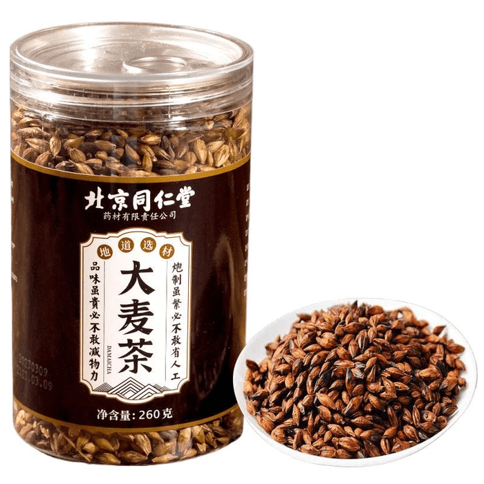 【中国直送】北京同仁堂麦茶、焙煎香が強く香り高い、260g×1缶