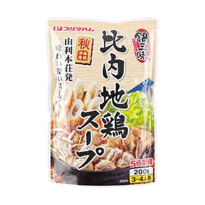 日本PRIMA HAM 锅三昧 比内地鸡5倍浓缩高汤 火锅汤料 3-4人份 200g