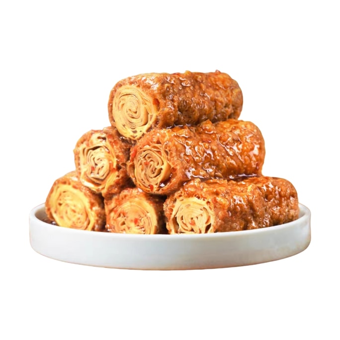 【中国直邮】 祖名 香逗卷豆腐干辣条手撕豆干夜宵小包豆皮爆汁零食小吃休闲食品五香味120g*1包