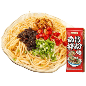 【中国直邮】 润万香 南昌拌粉立煮即食配酱料料足味美家用懒人早餐夜宵江西米粉拌粉 186.6g*1 袋