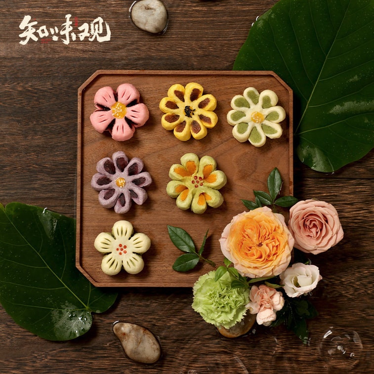  [ Direct Mail]  Autumn Pastry Gift Set 120g*2 Boxes - Hangzhou Traditional Snack, Healthy Chinese Pastry, Tea Dessert, New Year Gift 4