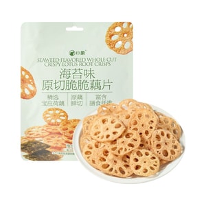 Seaweed‑flavored Original Sliced Crispy Lotus Root Chips 80g