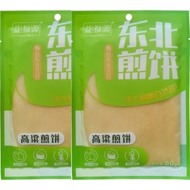 益福源 高粱煎饼 60g*2包  东北特产健康粗粮食品