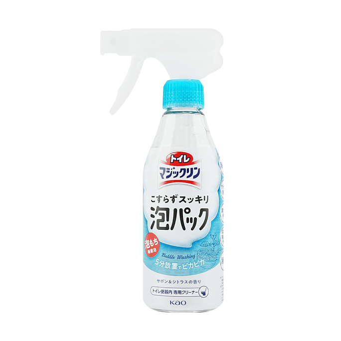 日本KAO花王 超強吸附泡沫馬桶清潔劑 柑橘皂香 300ml