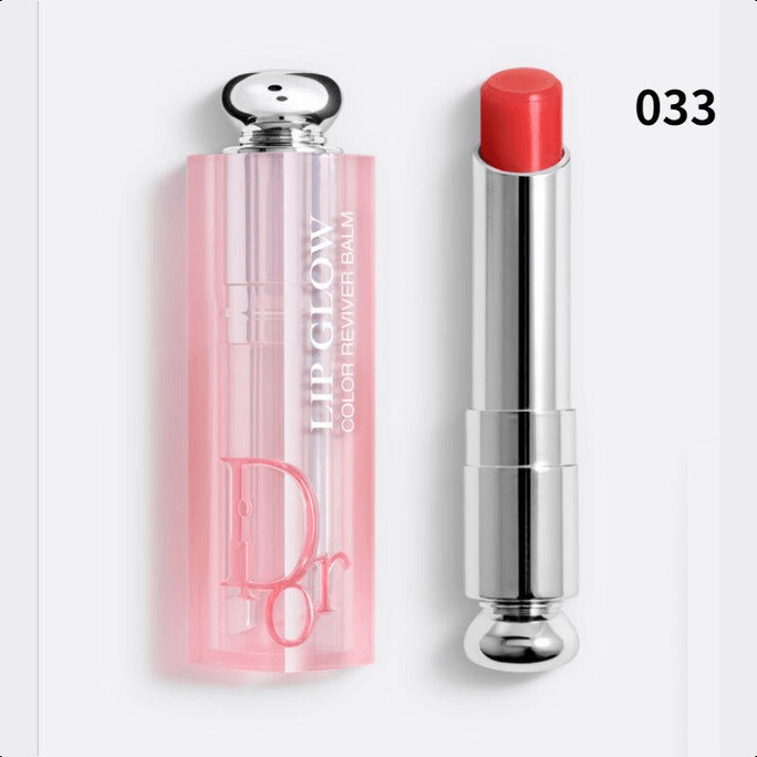 【韓国直送】ディオール カラーチェンジング リップバーム（フランス製）保湿・栄養補給 ナチュラルリップカラー 3.2g #033 コーラルピンク