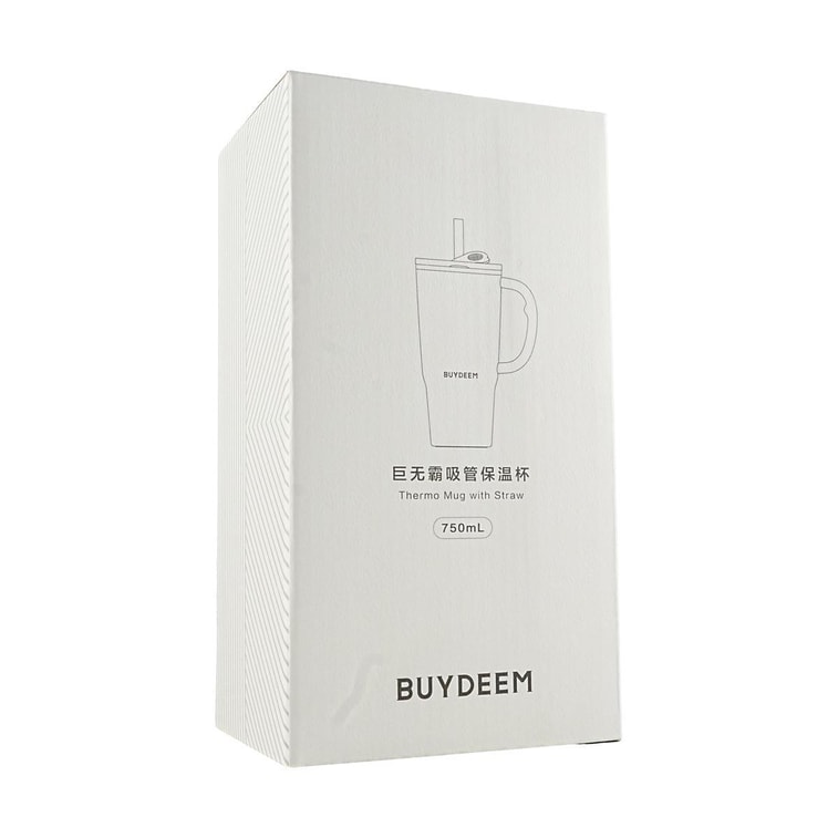 BUYDEEM北鼎 巨无霸吸管保温杯子 大容量水杯 750ml 猪猪粉 DS57 12