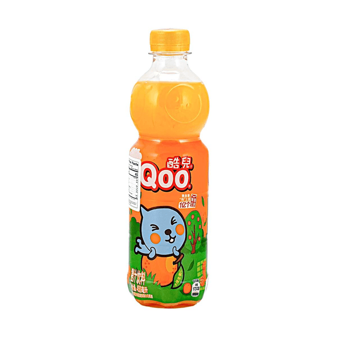 可口可樂 QOO酷兒 橙汁飲品 450ml【含維他命C】