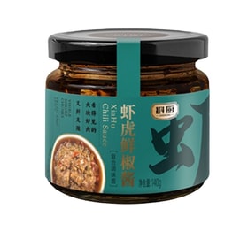Qingdao specialty Pipi Shrimp Paste, a ready-to-eat seafood sauce that goes well with rice, 140g per can