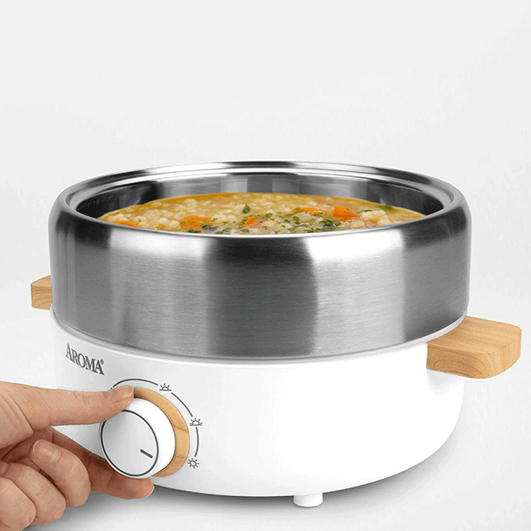 Aroma 高端火锅烤肉多功能料理锅 AMC-130 2.5L【全美超低价】【涮烤双全】 9