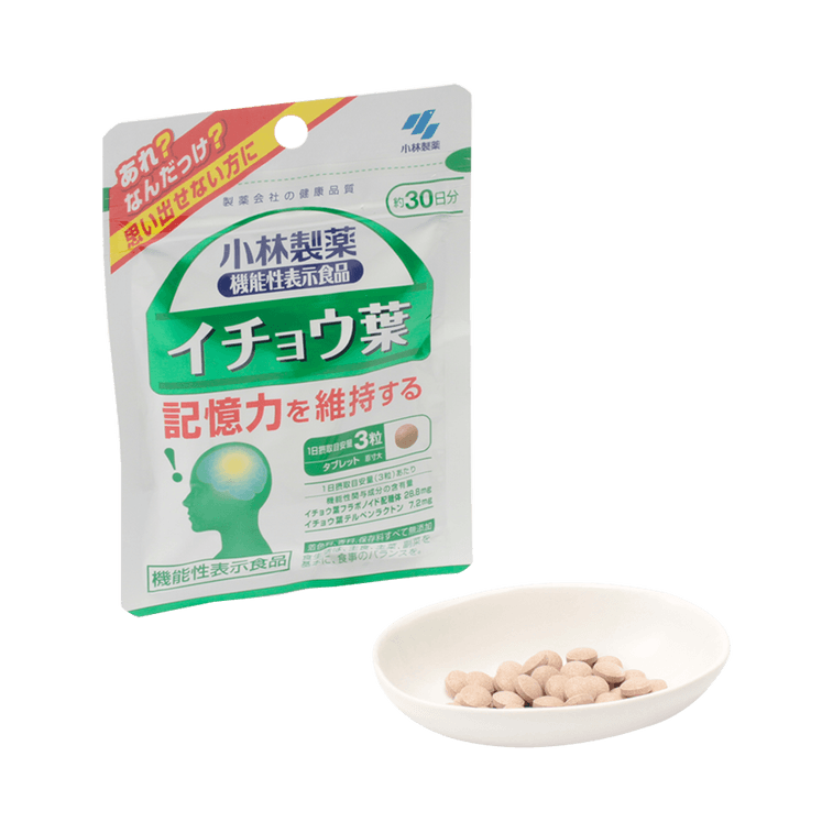 KOBAYASHI Ginkgo Biloba Nutritional Supplement 90 capsules 3