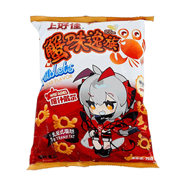 Arknights Collaboration Crab Flavored Crisps 2.65oz【Wis'adel】【Crispy & Savory】
