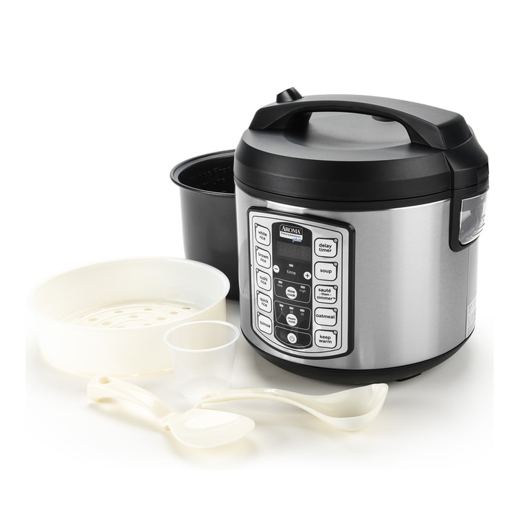 【Low Price Guarantee】20-Cup Digital Display Rice Cooker Slow Cooker and Food Steamer ARC-5000SB (1 Year Warranty) 4