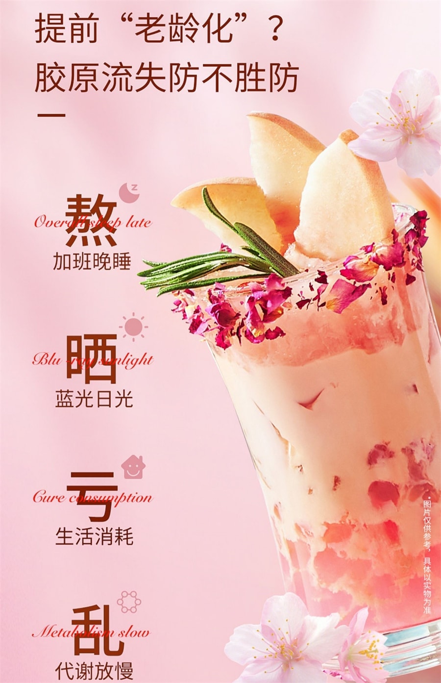 【中国直邮】 泡小燕 燕窝胶原蛋白肽饮即食双胶原鲜炖鲜泡燕窝营养 15g*6袋