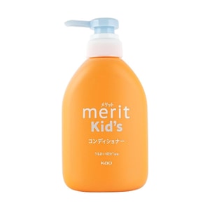 日本KAO花王 Merit 兒童泡沫植物柔順乾爽護髮素 360ml