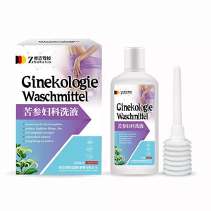 Kushen Gynecological Wash 200ml【Multiple Plant Extracts Moisturizing Nourishing Balancing pH】Daily Intimate Care Liquid Both Men Women Cleanse Disinfect Vagina Eliminate Bacteria Soothe Comfortably