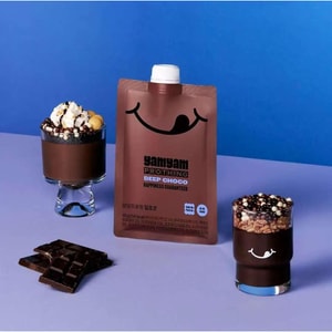 Crunchy Protein Shake Rich Dark Chocolate Flavor 7 Counts×1.41oz Meal Replacement【0.71oz Protein Per Bag】
