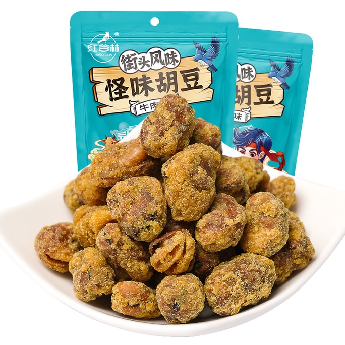 Odd-Flavored Hu Bean Beef Odd-Flavored Hu Bean Fried Orchid Bean 100G/ Bag
