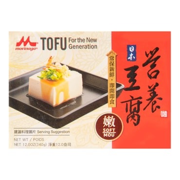 日本MORINAGA森永 营养嫩豆腐 340g