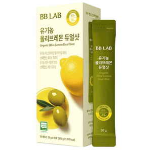 【韩国直邮】 韩国 BB LAB 橄榄柠檬双效饮 20克 x 10条 有机橄榄柠檬健康饮料