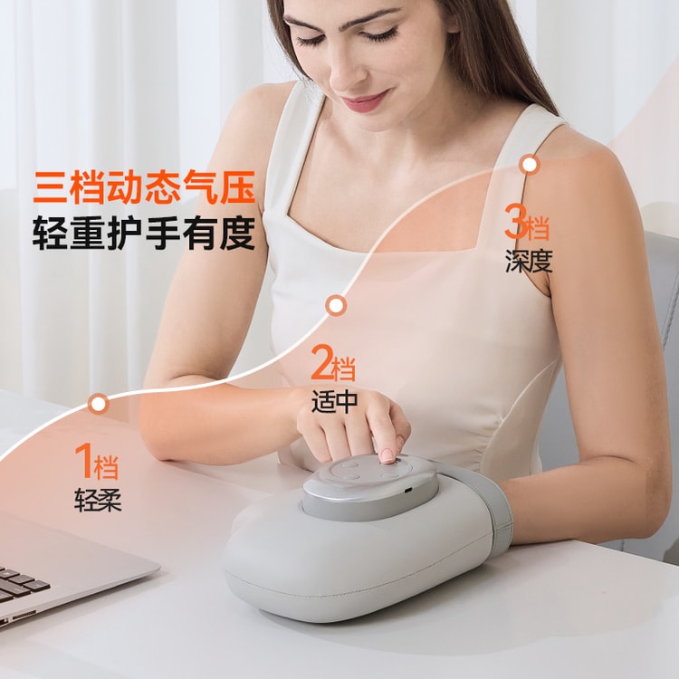 中国直送】Jingya 家庭用手痛緩和器！エアバッグで指の腱鞘を圧迫する 