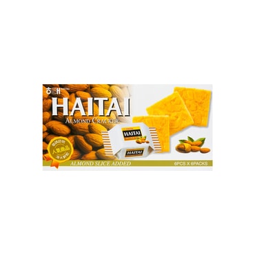 韩国HAITAI海太 营养香酥杏仁饼干 6包入 133g