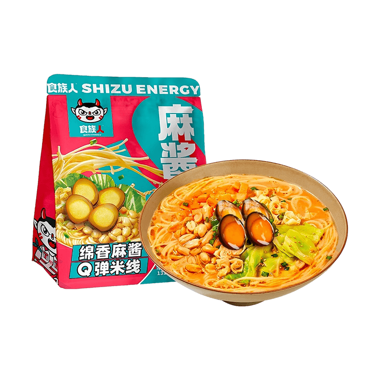 食族人 麻醬米線 即食宵夜米粉 170g【醇香濃厚】 10